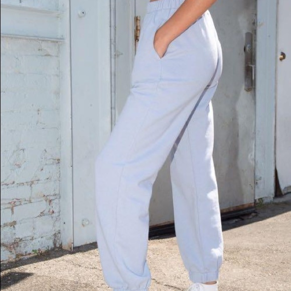 Blue brandy Melville Rosa sweatpants one size